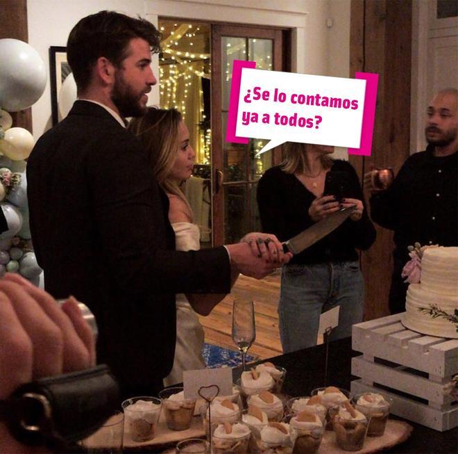 Miley Cyrus y Liam Hemsworth: las fotos oficiales de la boda