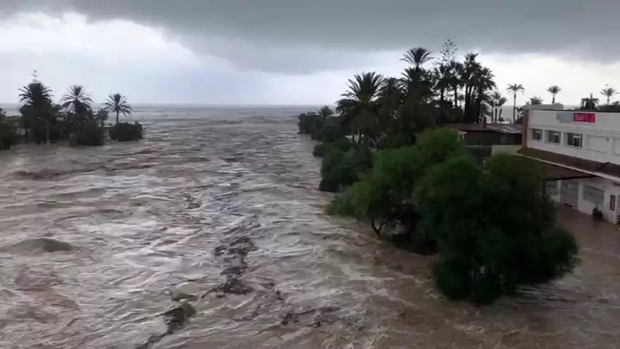 La DANA arrasa con Campoamor