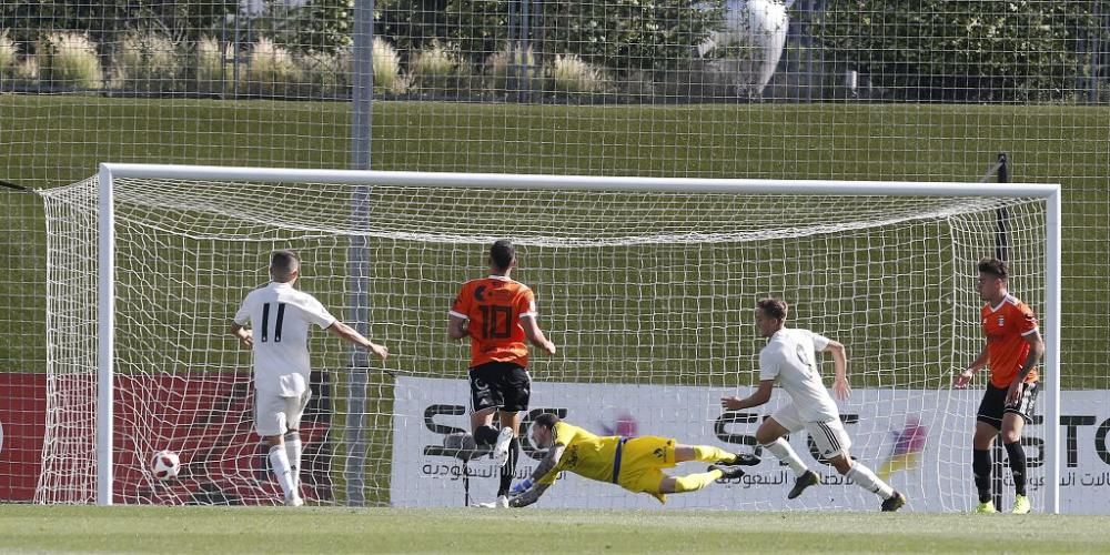 El Cartagena cae ante el Castilla en un malísimo partido