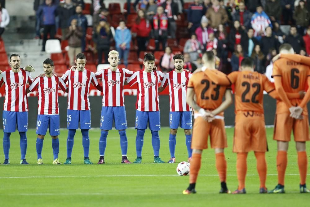 El partido Sporting-Eibar, en imágenes