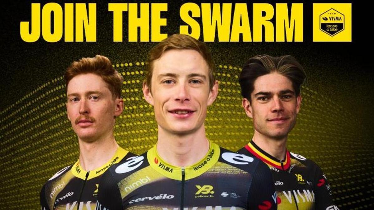 Team Visma presenta su equipo para el Tour