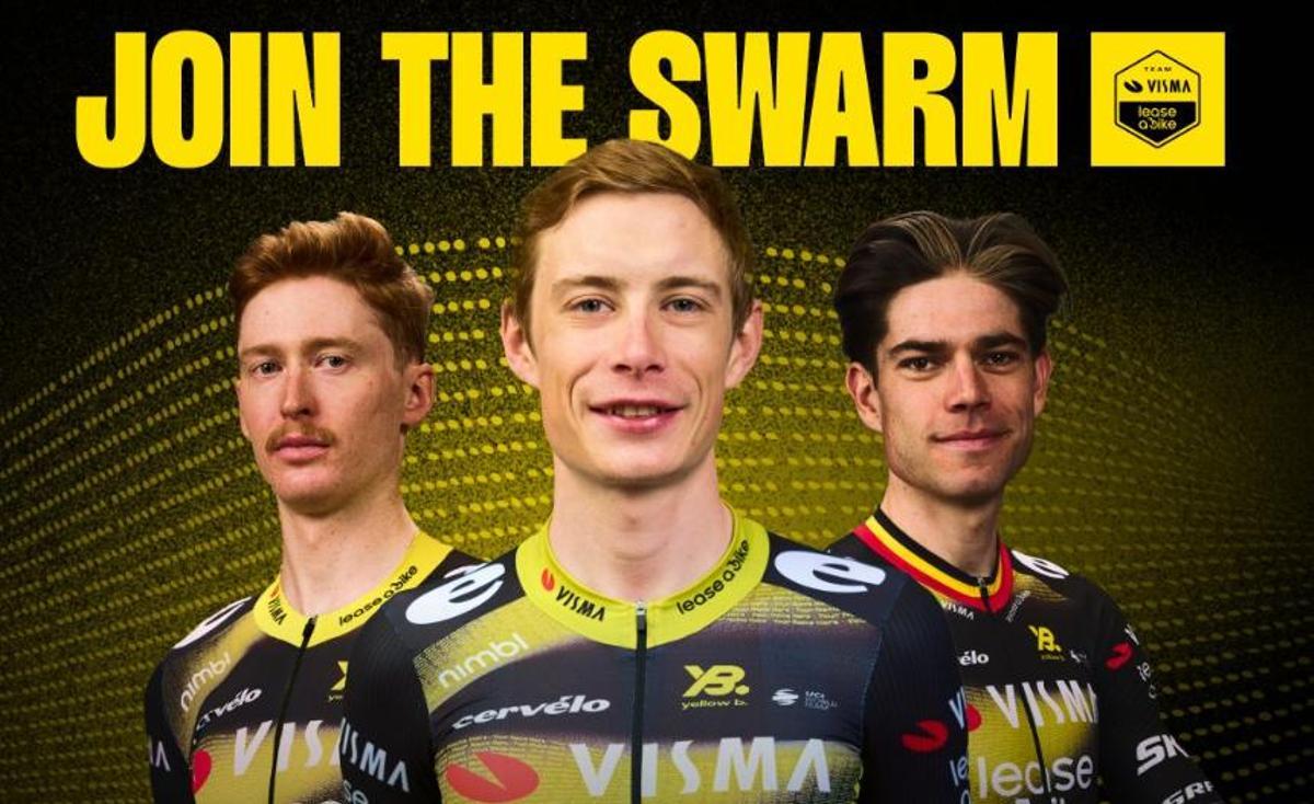 Team Visma presenta su equipo para el Tour