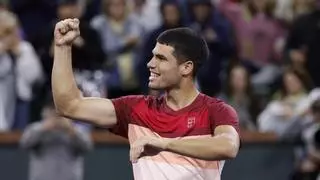 Carlos Alcaraz, contra viento y marea en Indian Wells