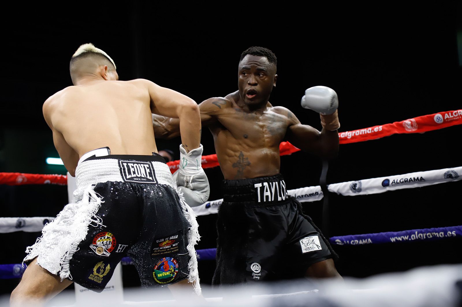 Las imágenes de la velada de boxeo en Vista Alegre