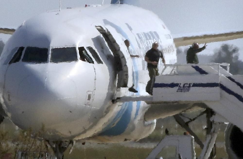 Secuestro de un avión de Egypt Air