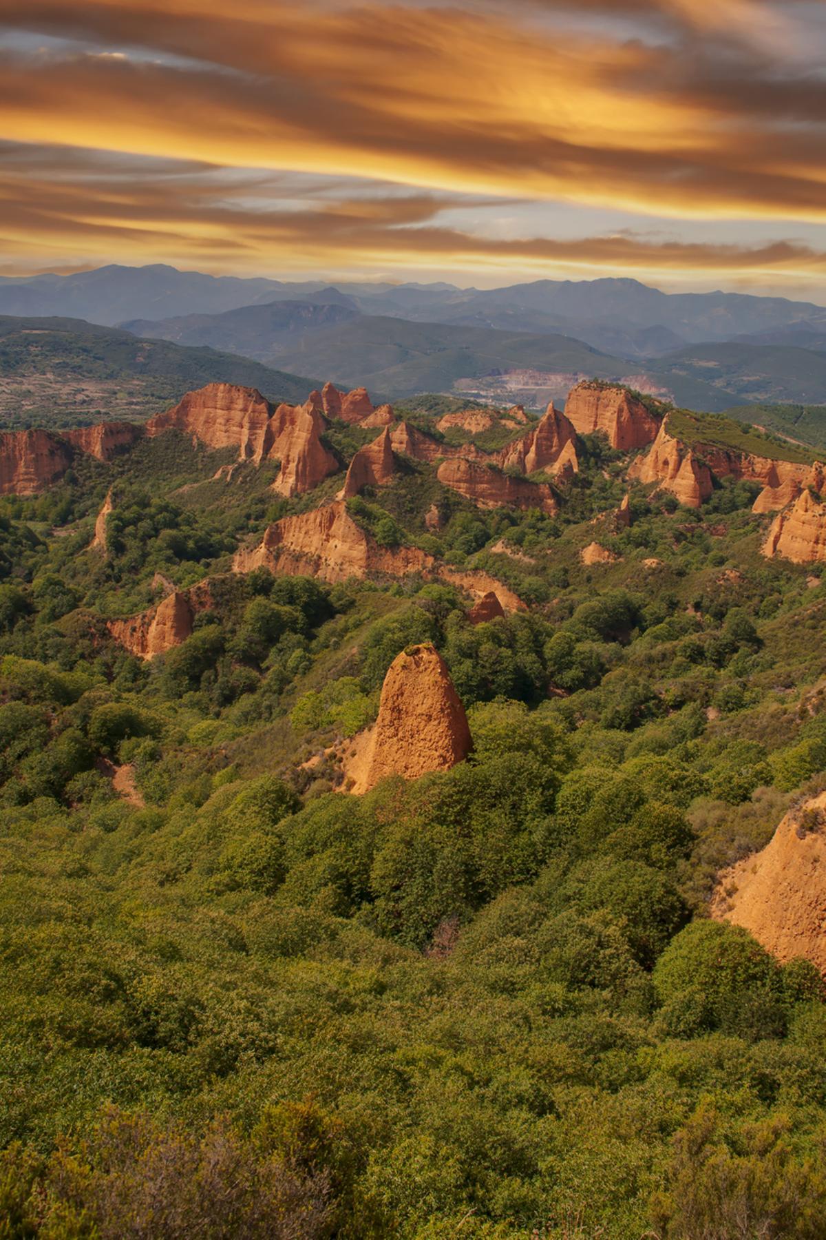 Paisaje de Las Médulas.