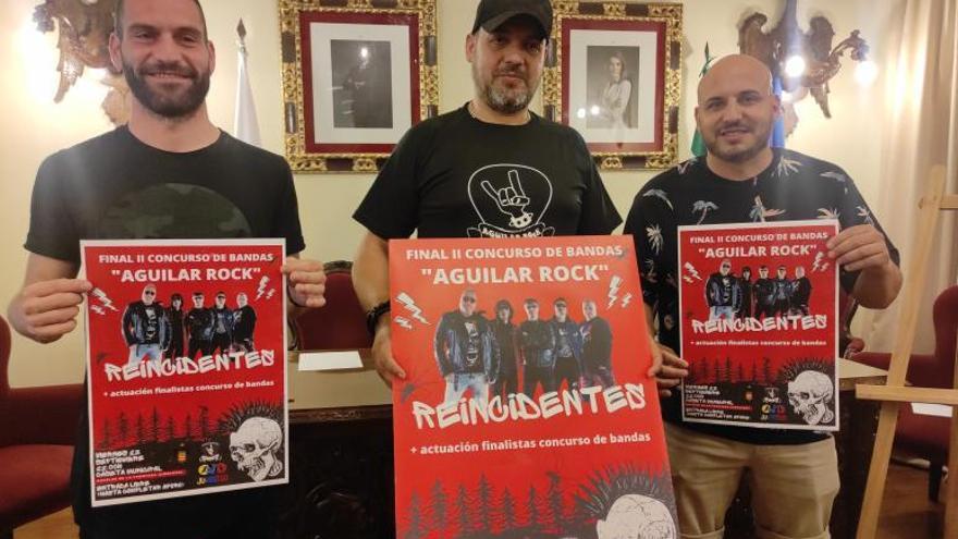 Reincidentes actuará en el Aguilar rock