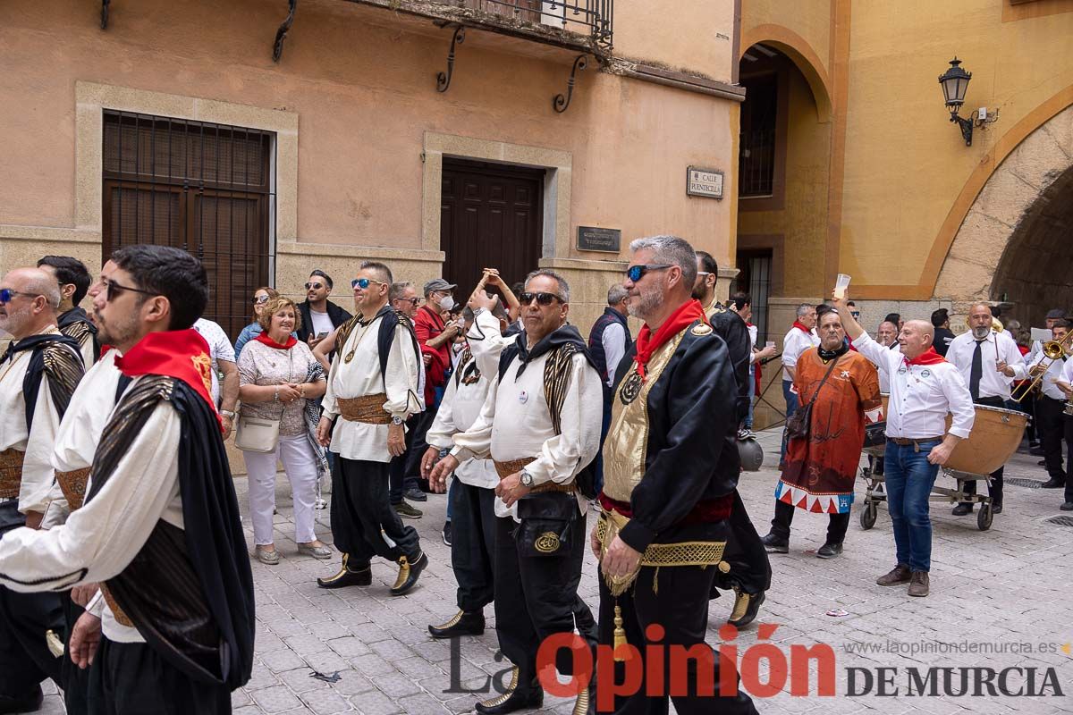 Moros y Cristianos en la mañana del día dos en Caravaca