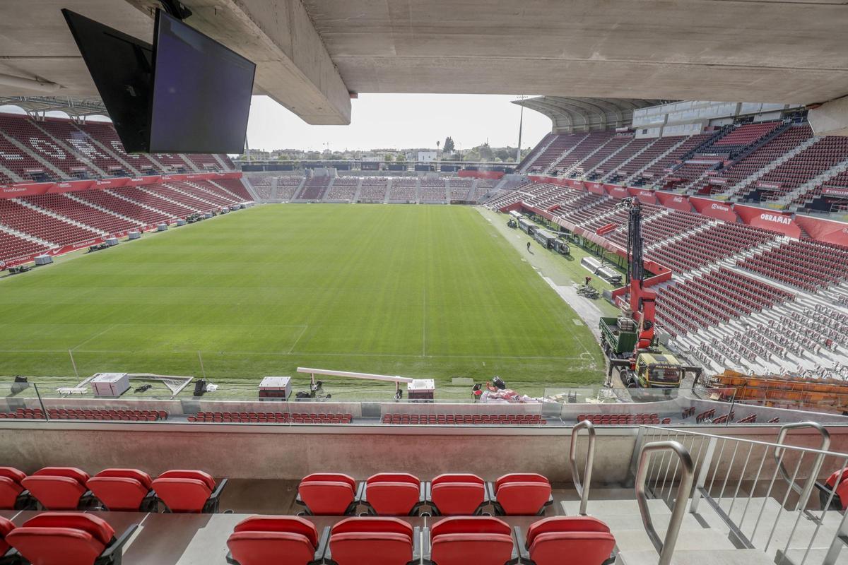 Todo lo que se está construyendo en Son Moix, estadio del Real Mallorca ...
