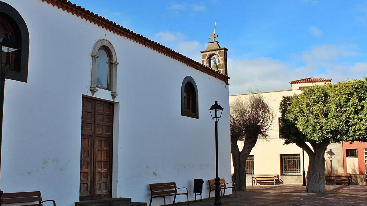 The church of San José, in the upper area of ​​San Juan de la Rambla.