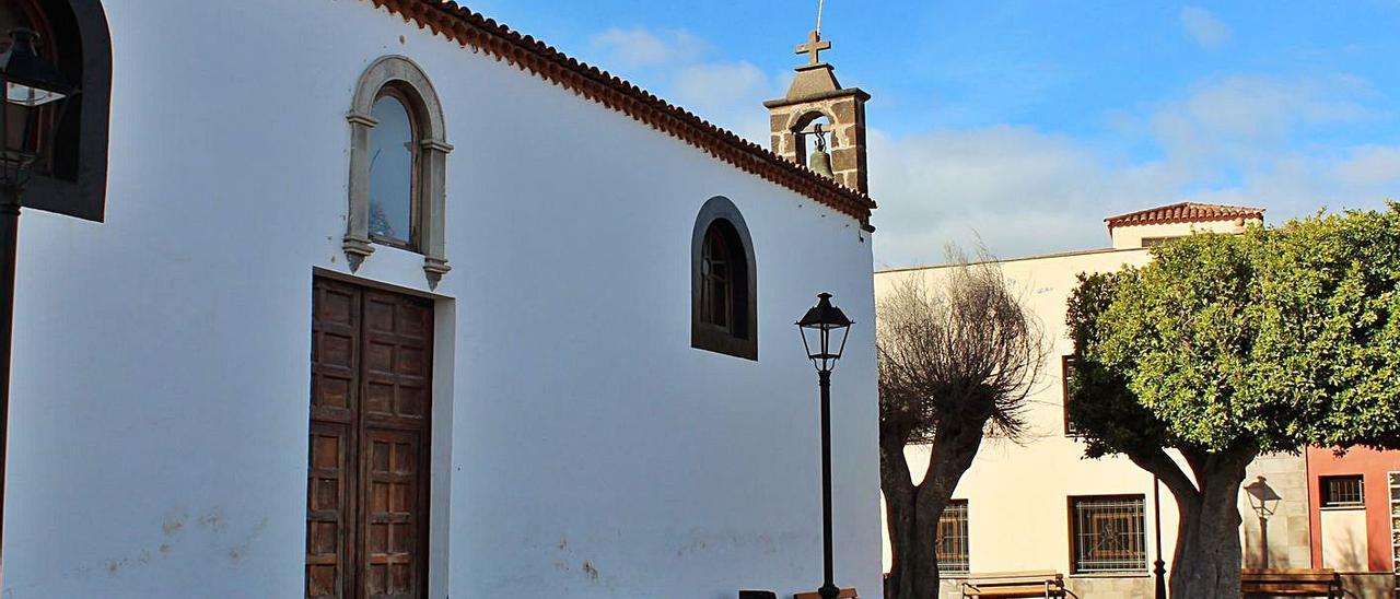 La iglesia de San José, en la zona alta de San Juan de la Rambla.