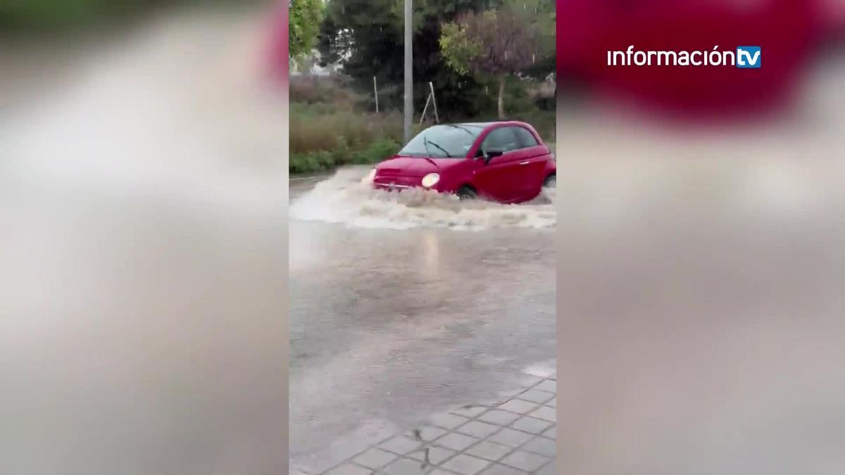 La lluvia colapsa Alicante y deja al descubierto problemas de infraestructuras