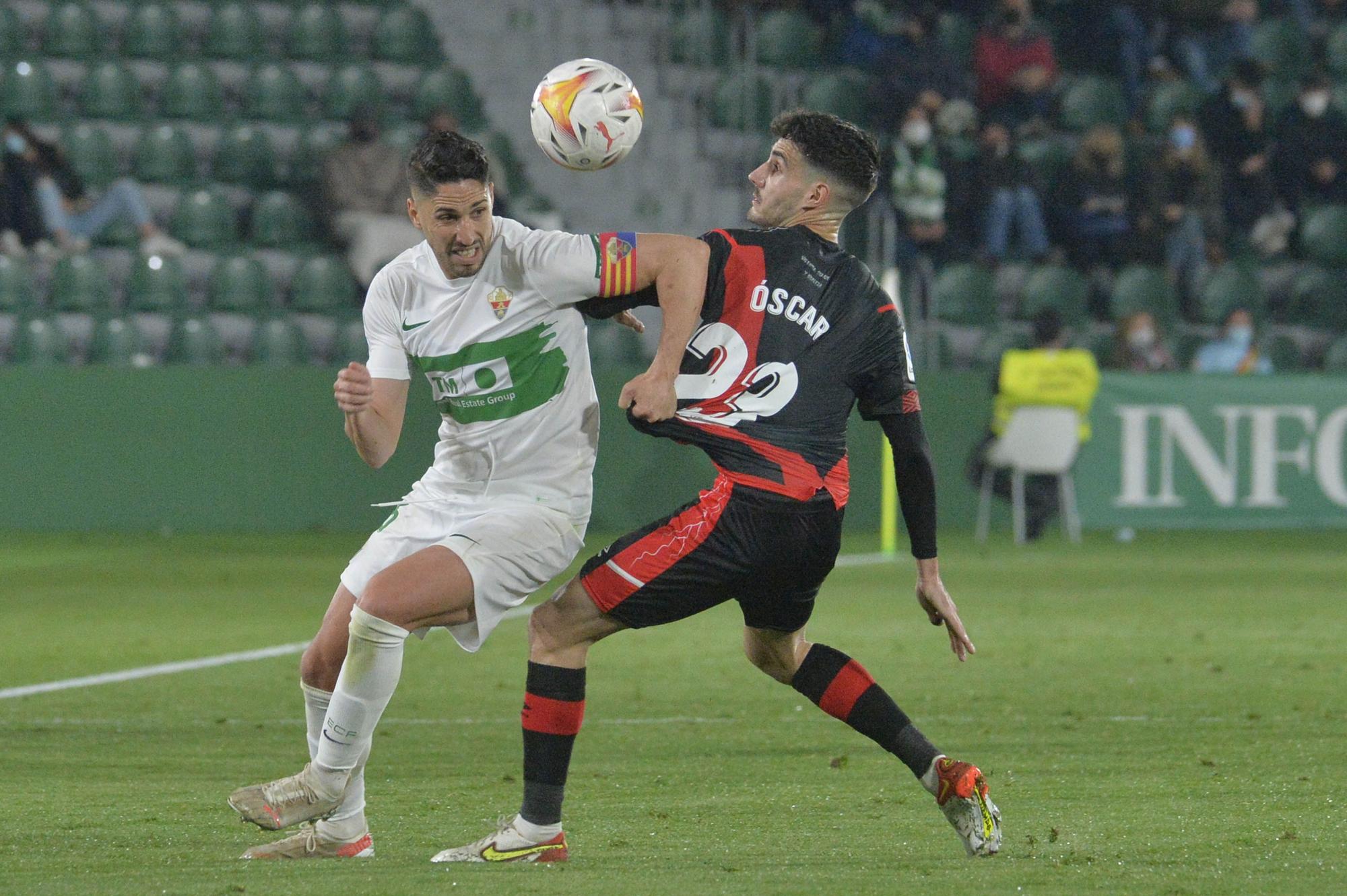 Imagenes del Elche 2 Rayo Vallecano 1