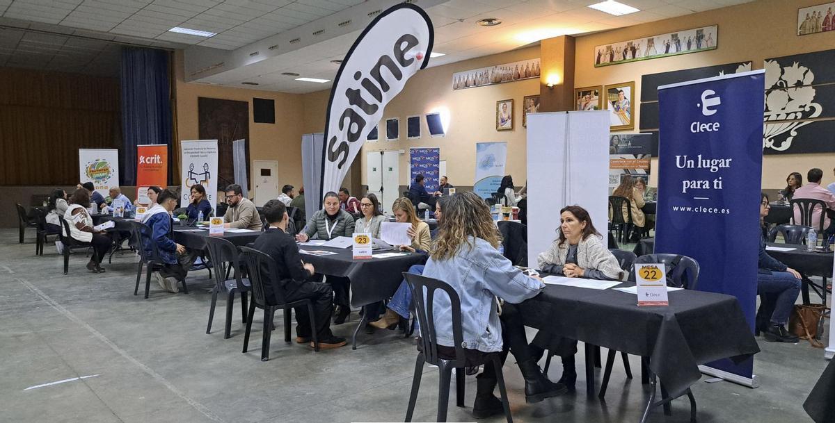 Una imagen de la anterior edición del foro de empleo.
