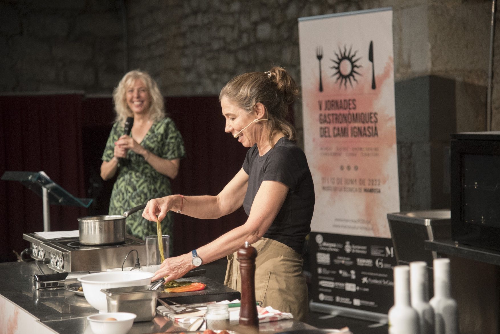 Totes les imatges de les Jornades Gastronòmiques del Camí Ignasià, amb Jordi Cruz i  Ada Parellada