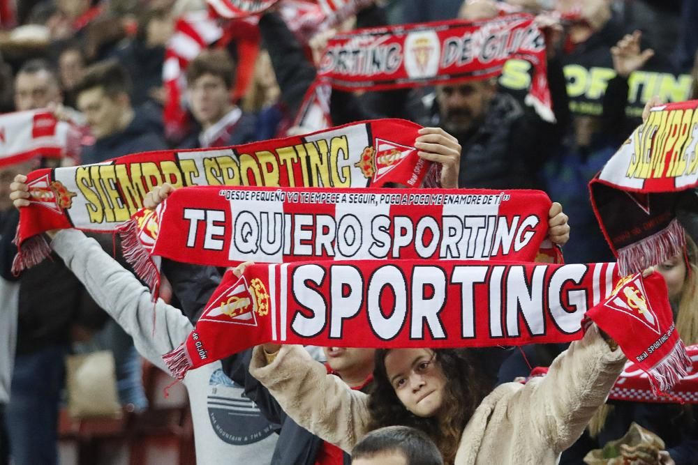 El partido del Sporting, en imágenes