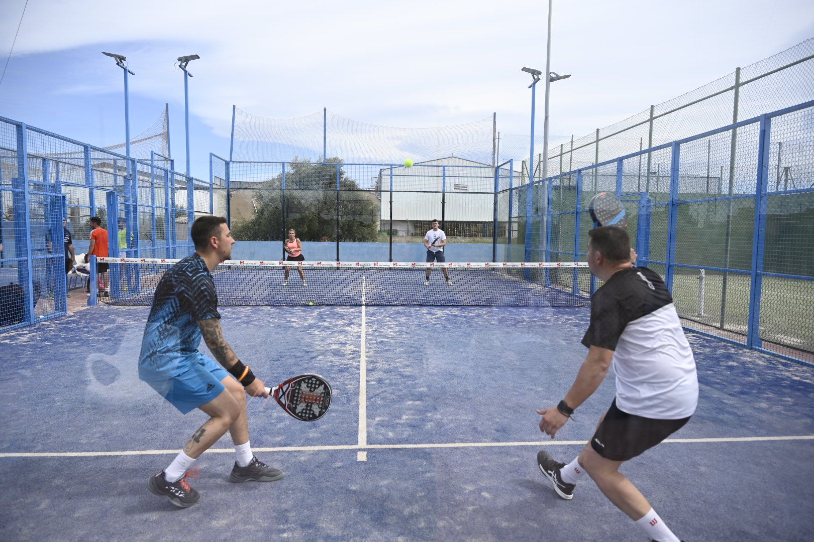 Las mejores imágenes de la jornada de pádel solidario de la Gaiata 15 en Castelló