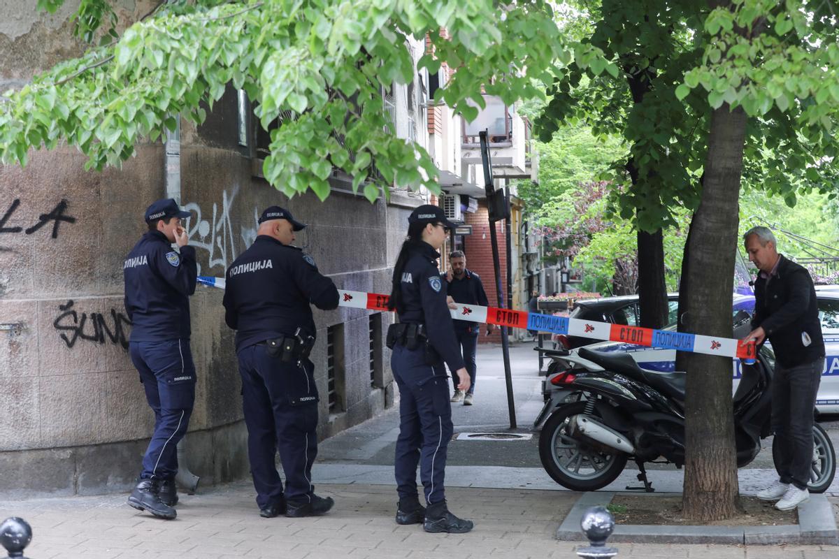 Masacre en una escuela de Belgrado