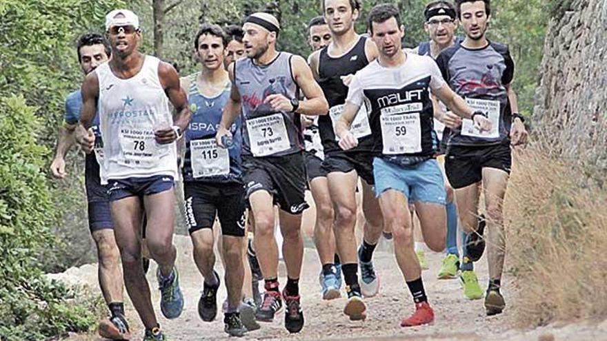 Los participantes tuvieron una carrera dura en la novedosa prueba de ayer en Biniaraix.