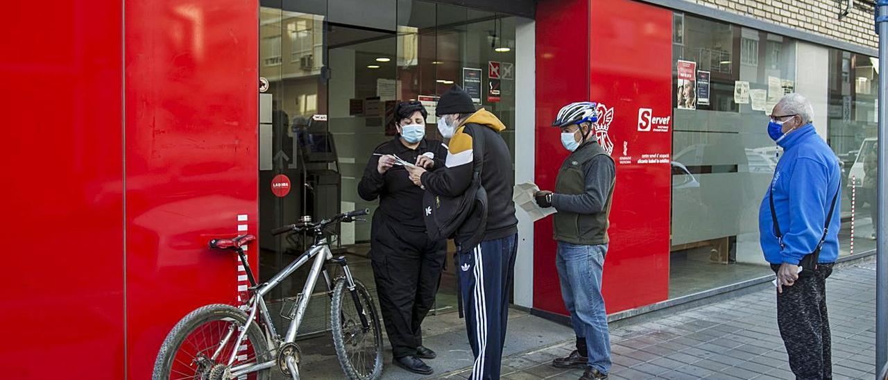 Una oficina de empleo en la ciudad de Alicante.