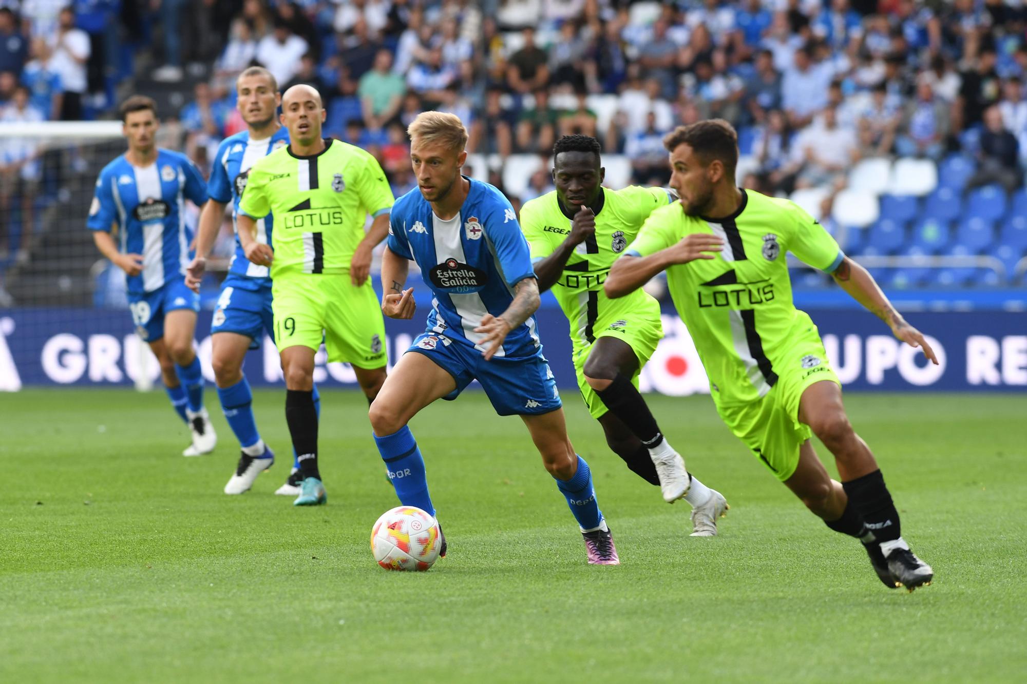 Deportivo - Real Balompédica Las fotos del Deportivo de La Coruña, 2 -  Balona, 1