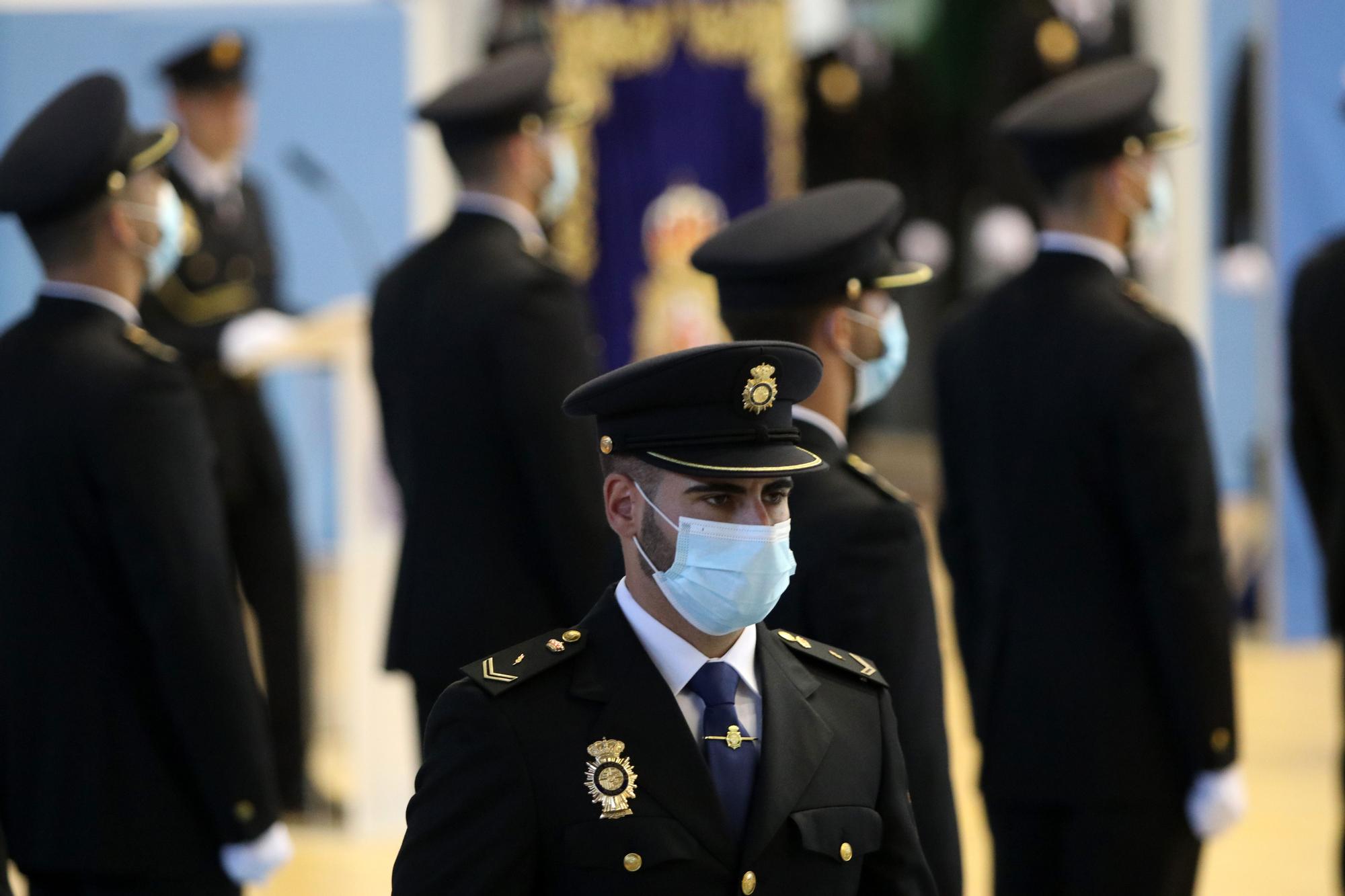 Presentación de 205 nuevos agentes de la Policía Nacional en Málaga