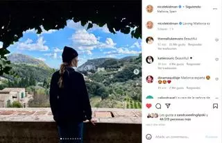 Beste Mallorca-Werbung: Nicole Kidman und Zoe Saldaña trommeln mit Fotos und Videos für die Insel