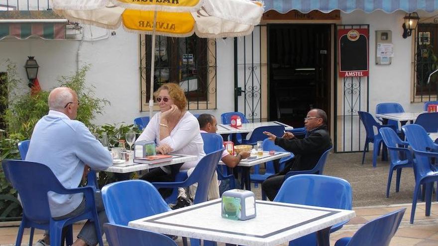 Extranjeros residentes en Málaga.