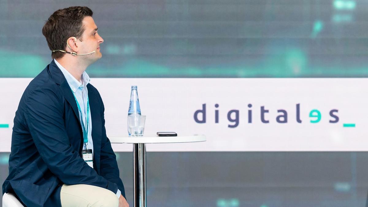 El CEO de Exponentia durante su participación en el DigitalES Summit, la semana pasada.