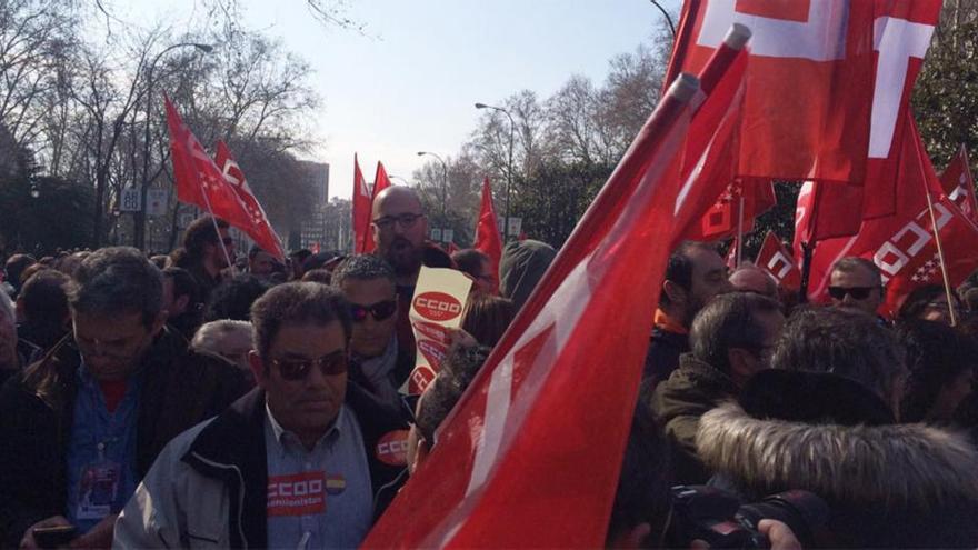 Los sindicatos salen a la calle para pedir un empleo digno