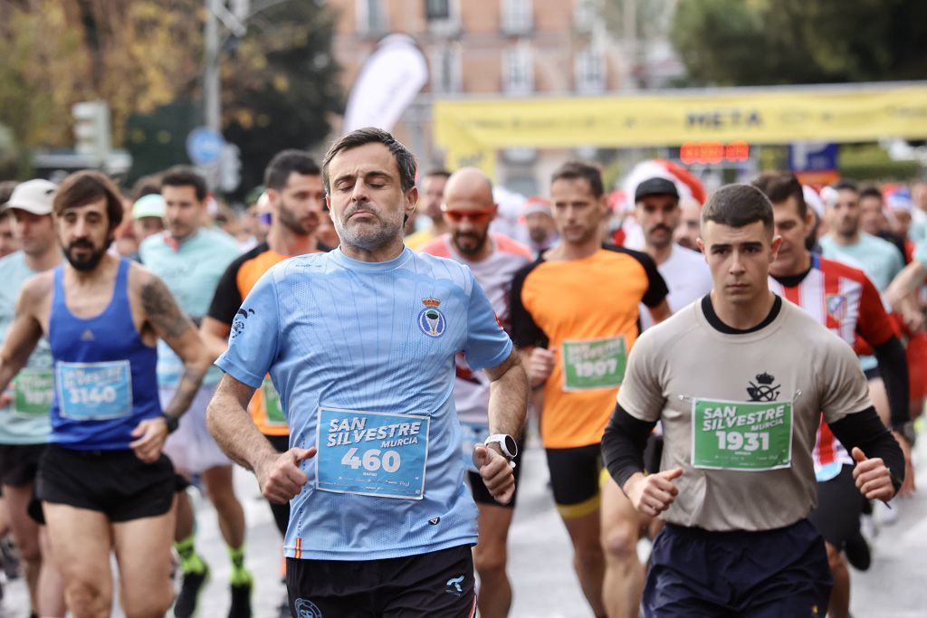 Las imágenes de la San Silvestre 2024 en Murcia