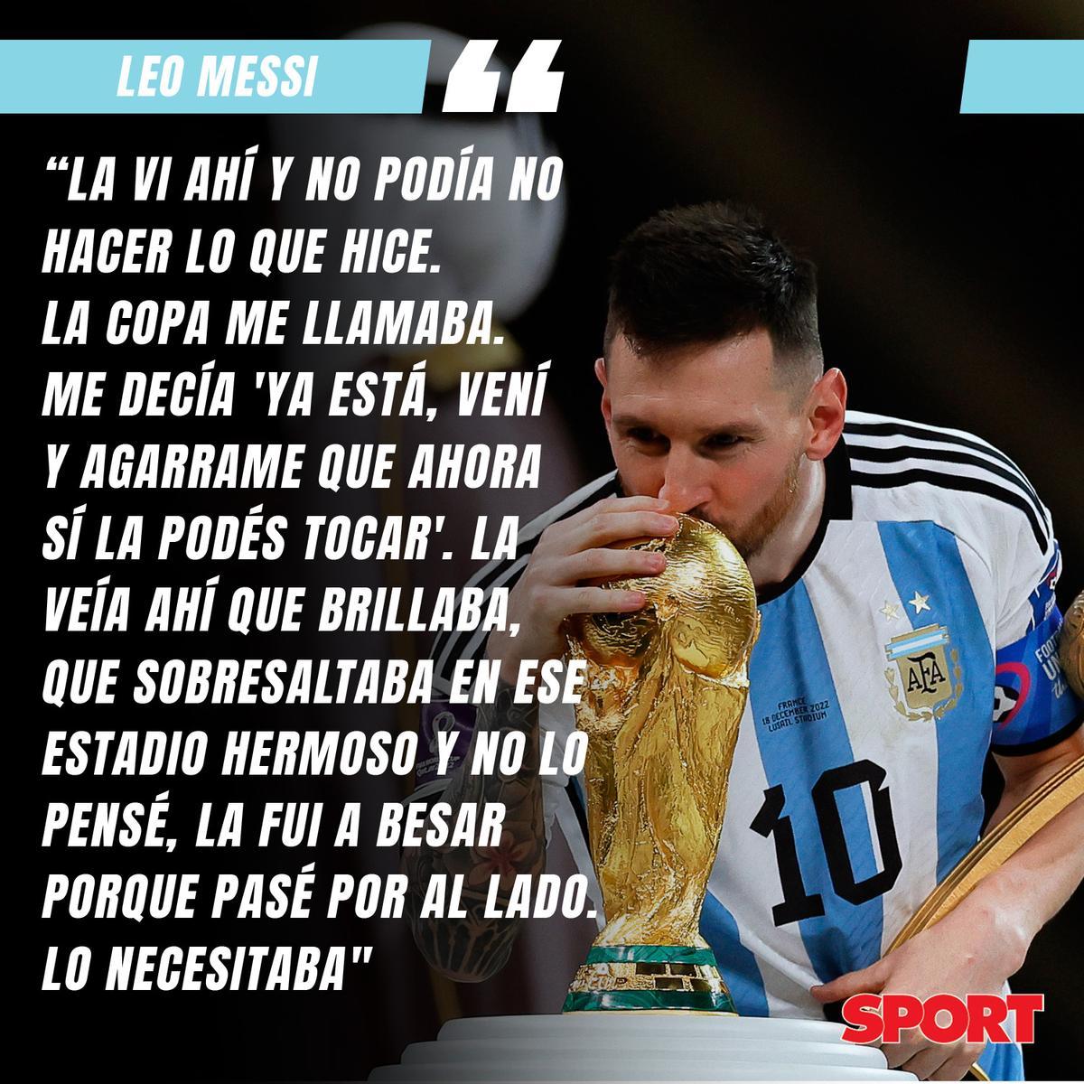 Las mejores frases de la entrevista de Messi a Urbana Play Las mejores frases de la entrevista de Messi a Urbana Play