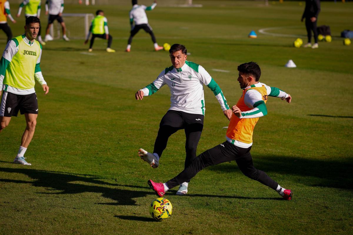 Ciudad Deportiva. Entrenamiento Córdoba CF