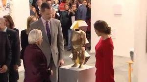 Felip VI i Letizia inauguren la fira d’art ARCO 2018 al Madrid dels Àustries