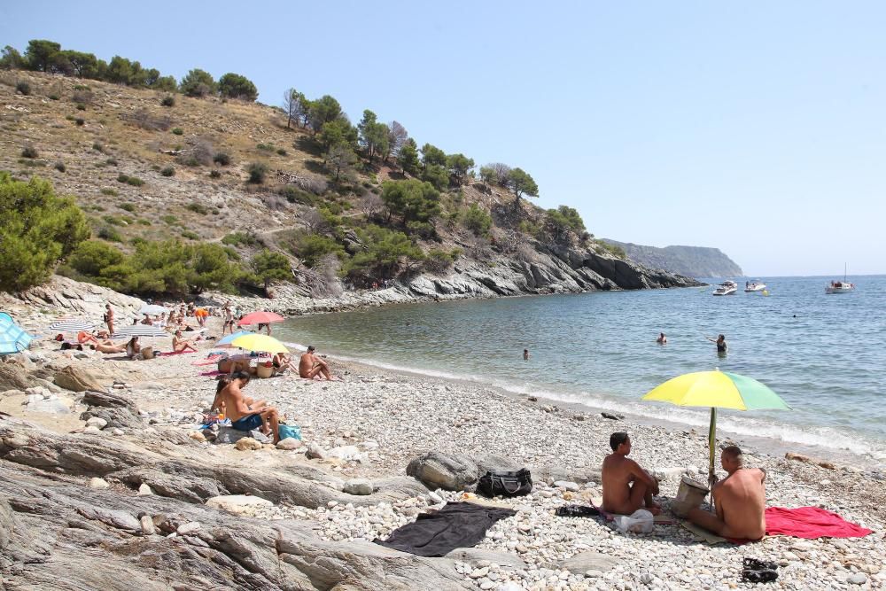 Platges nudistes al litoral gironí