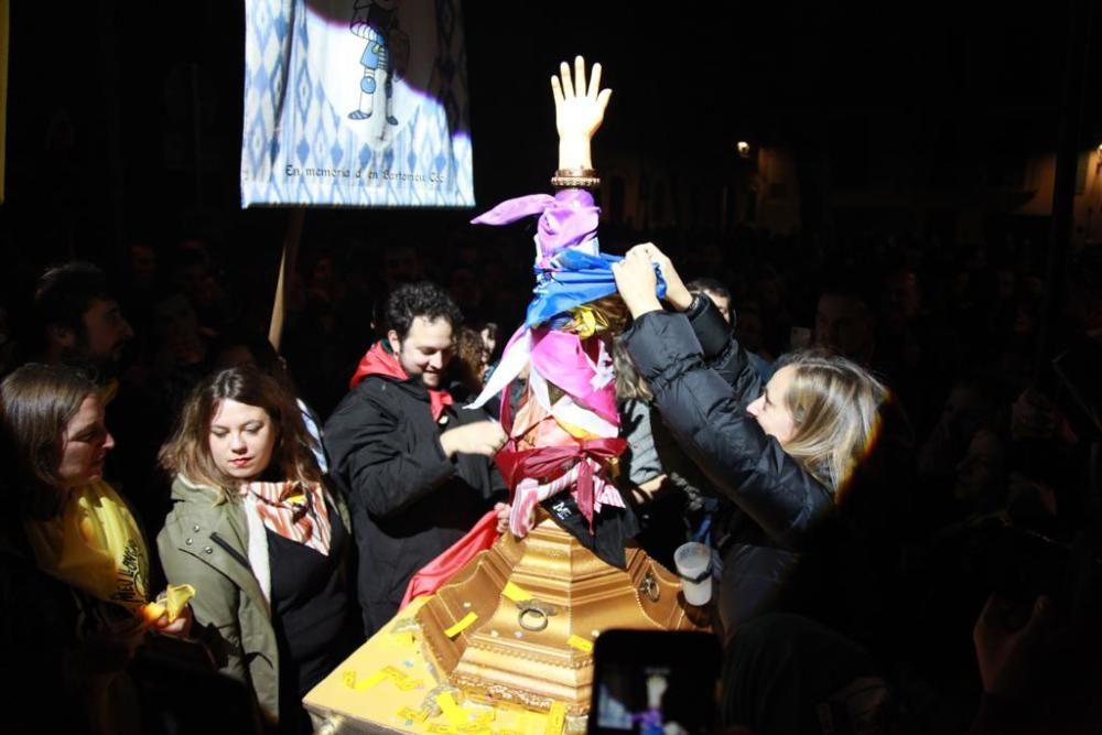 El encuentro de cofradías de Palma peta Sant Sebastià