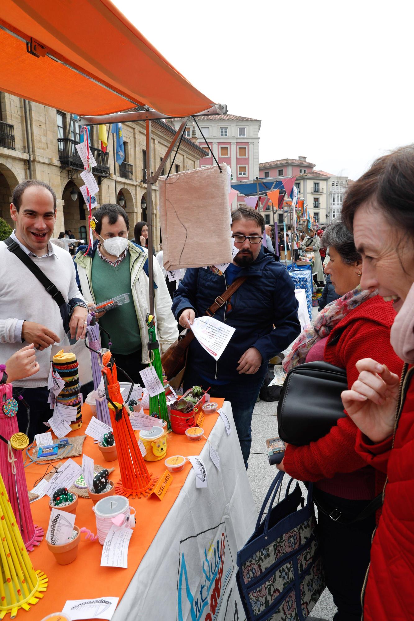 Las cooperativas escolares de Avilés toman El Parche