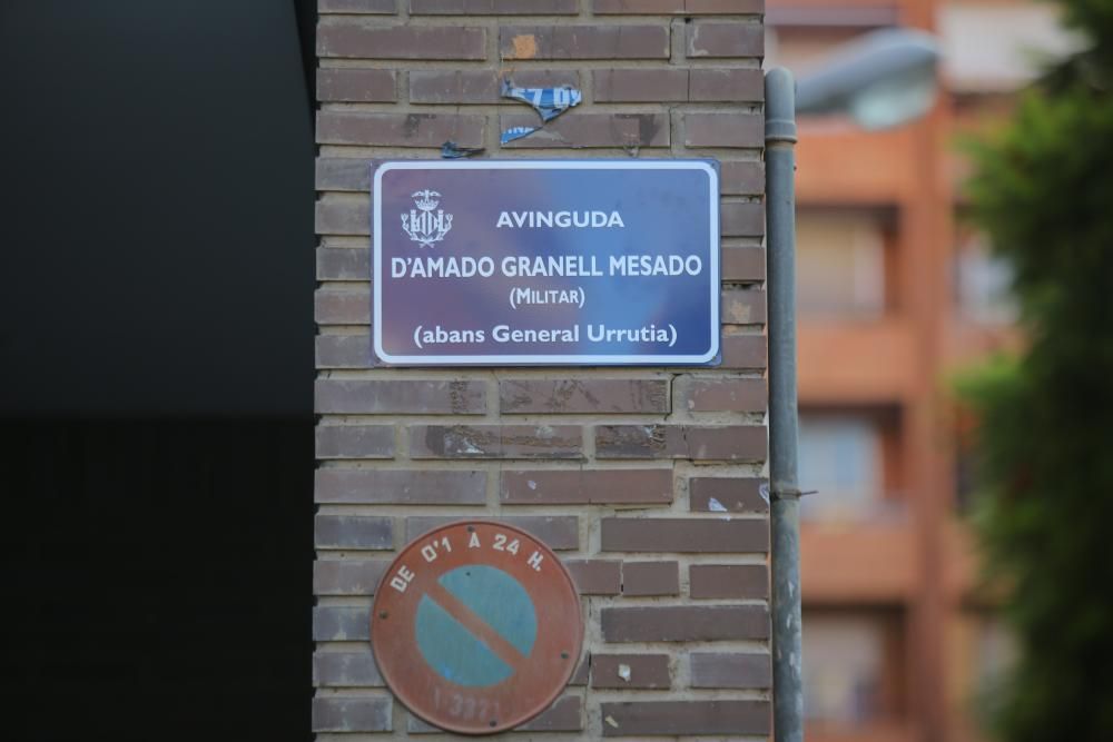 València cambia las placas de calles Franquistas