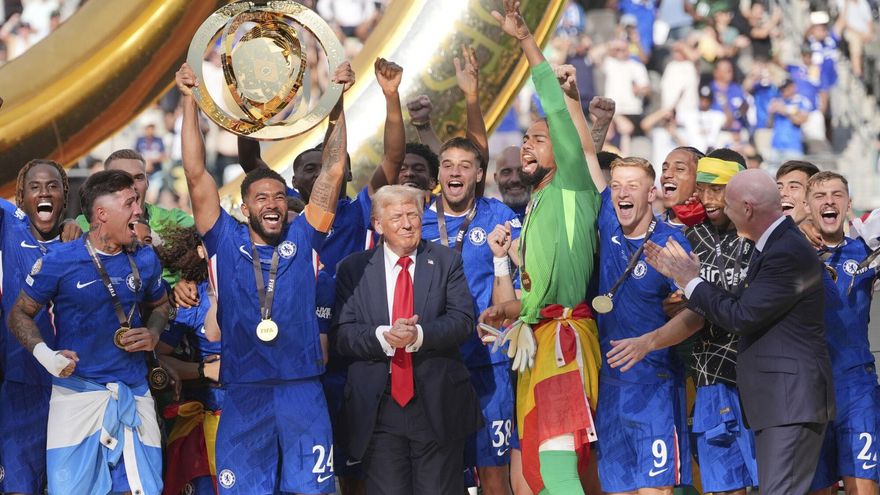 Dios bendiga al &#039;american&#039; Chelsea en un Mundial de Clubes que Infantino regaló a Trump