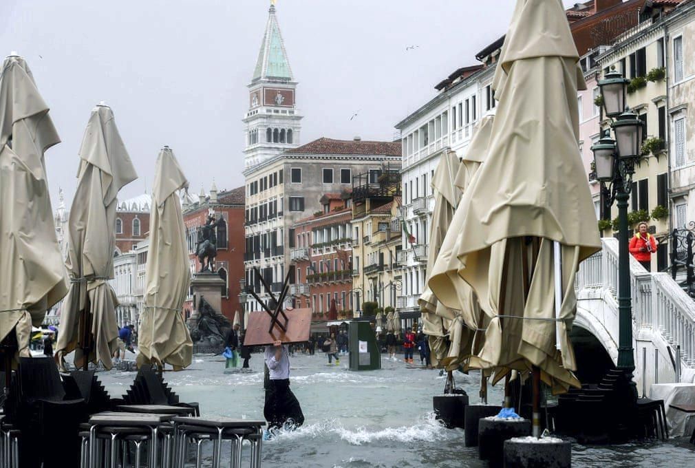 Venecia después del 'acqua alta'