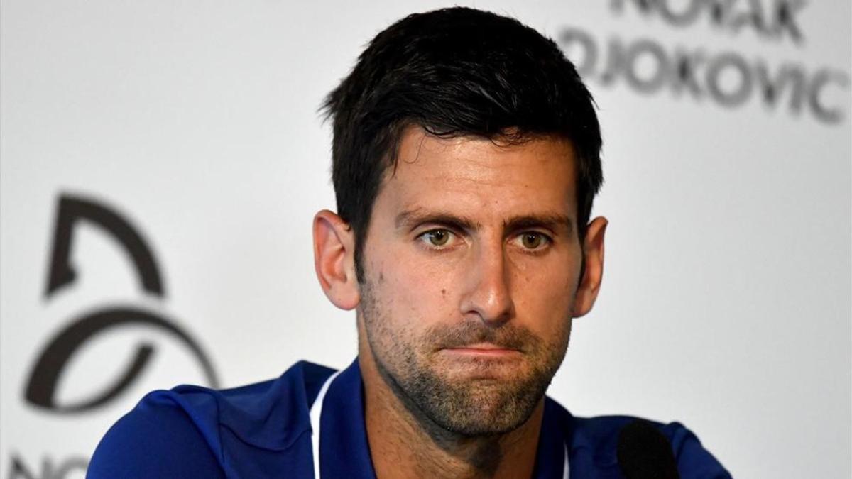 Djokovic sigue sin poder volver a las pistas