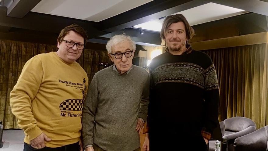 El gallego Xosé Zapata convence a Woody Allen para producir y actuar en su corto