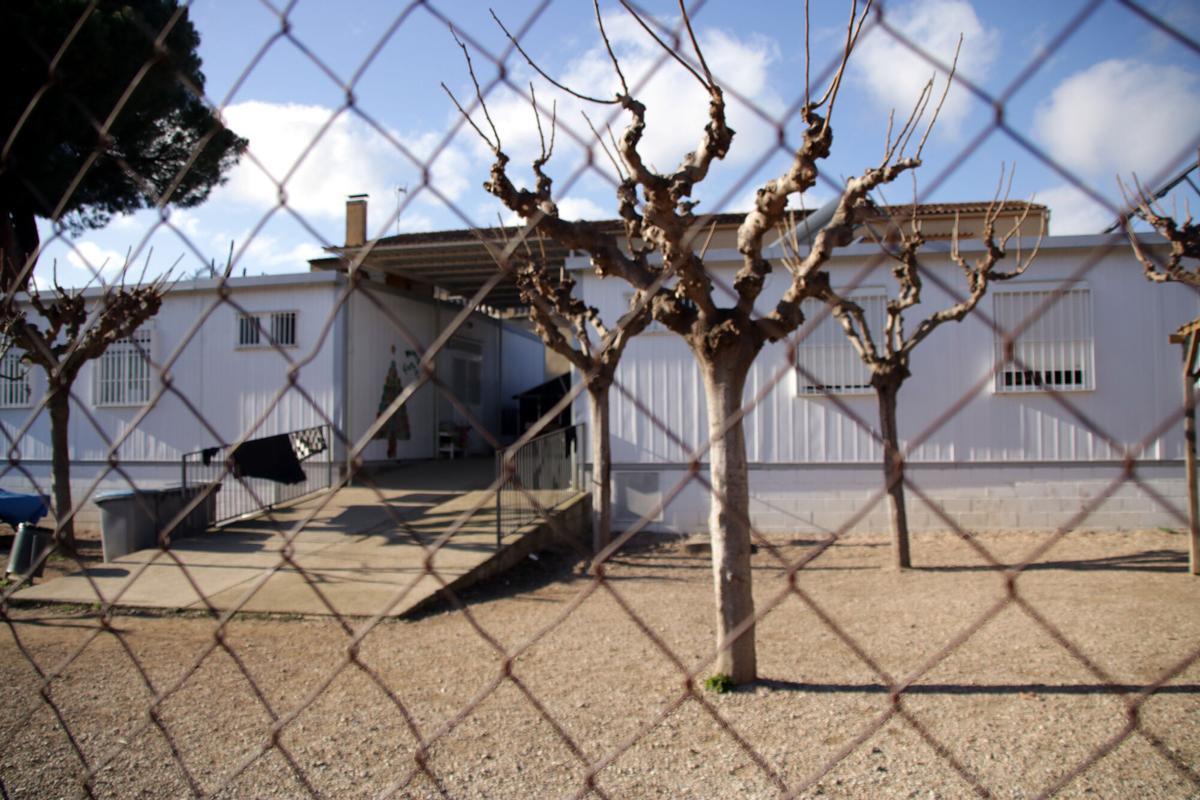 L'edifici dels cicle mitjà i superior de l'escola El Rodonell de Corçà