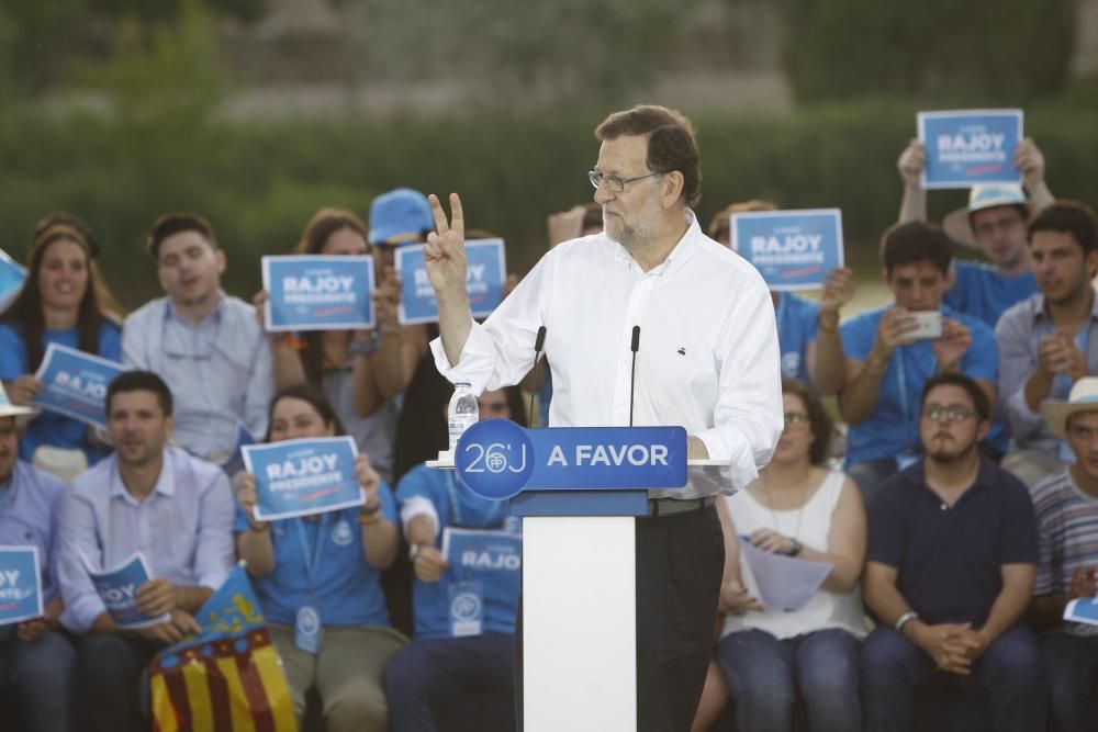 Mitin de Rajoy en Valencia