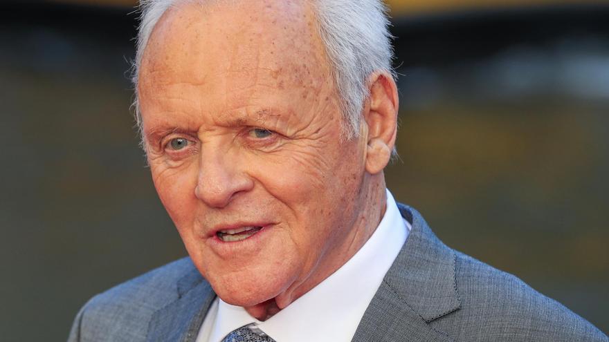 El actor Anthony Hopkins.