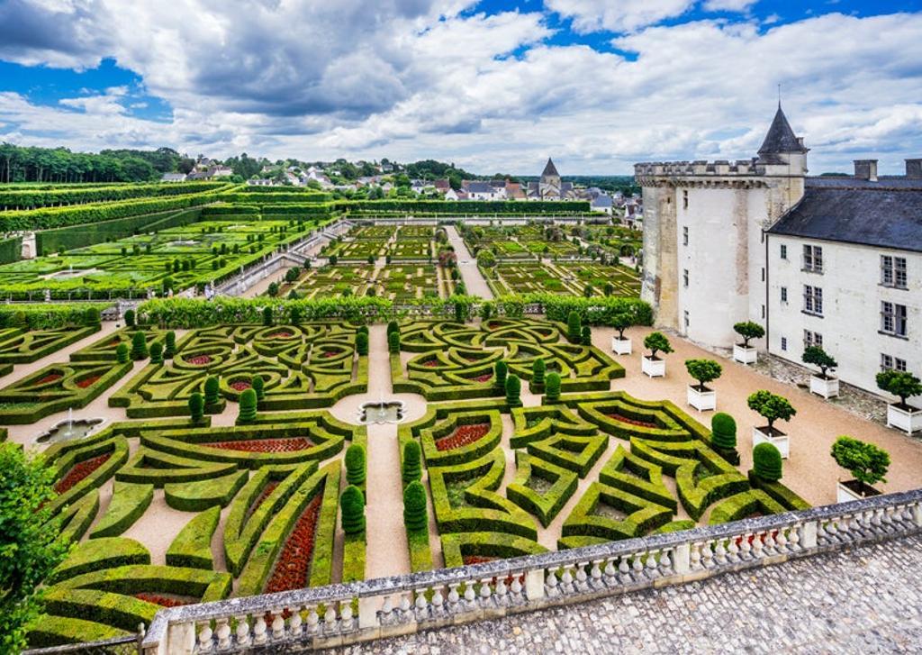 Villandry jardines, Loira