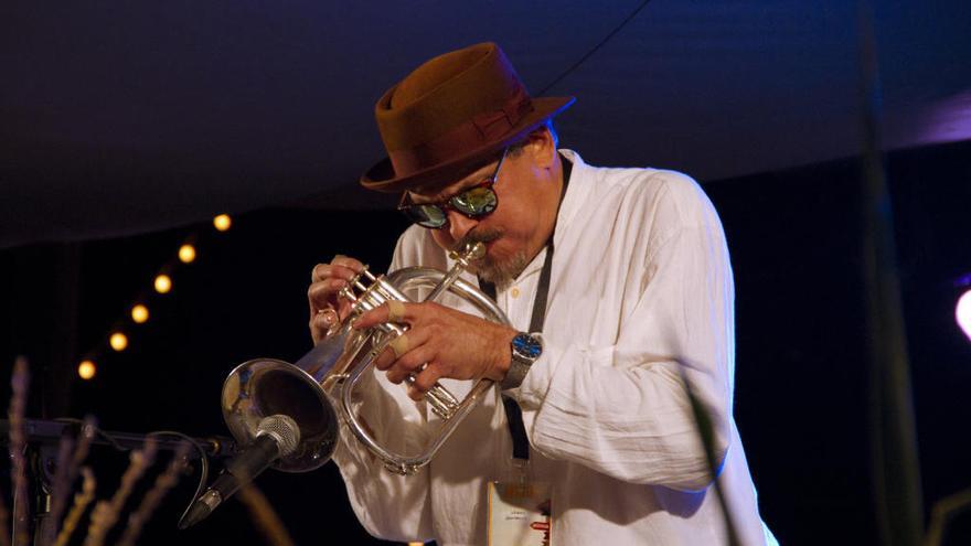 El trompetista Jerry González. // A. Z.G.
