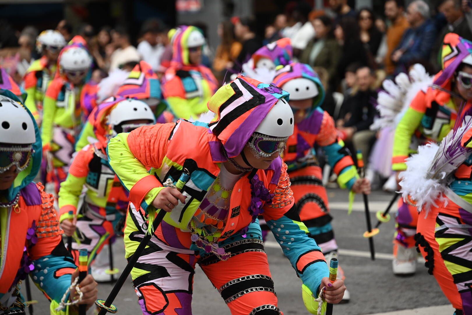 El Gran Desfile del Carnval de Badajoz, en imágenes.