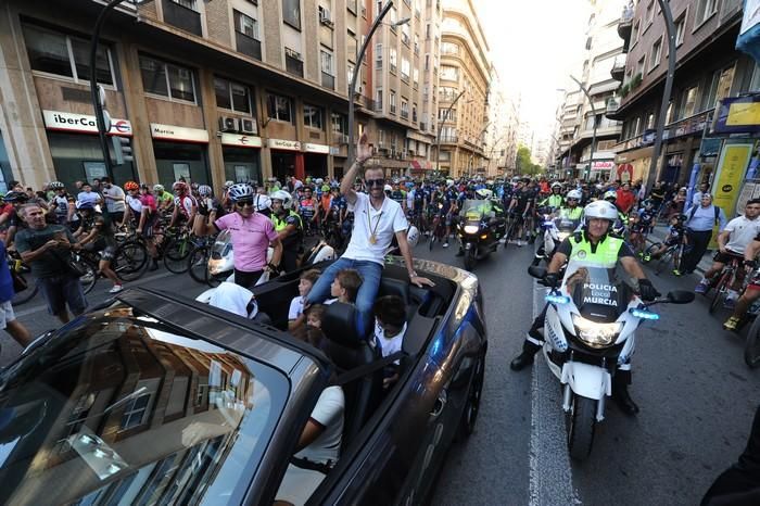 Recepción de Valverde en Murcia