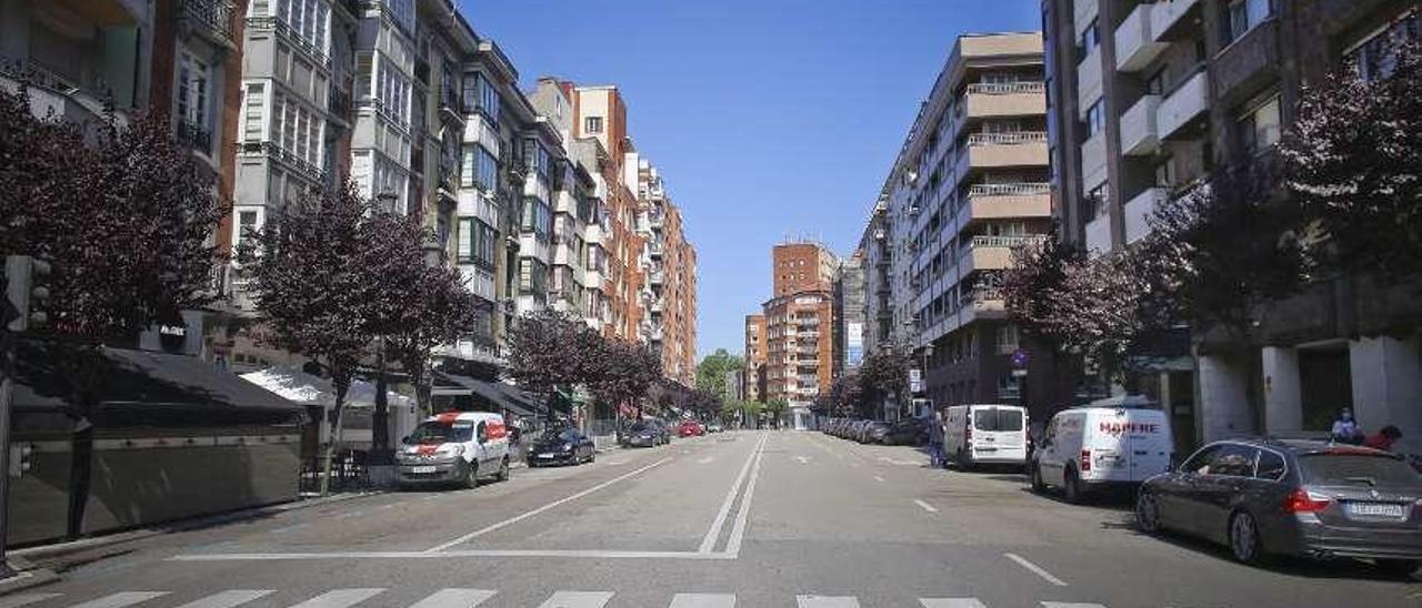 La avenida de Galicia, en una imagen tomada esta semana.